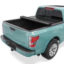 Soft Roll Up Tonneau Cover for Nissan Frontier 2005 2026 No Mexico 5 ft Bed
