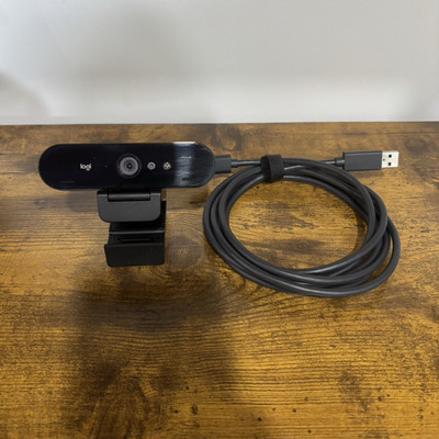 Logitech BRIO 4K USB 2.0 Webcam V-U0040 Black 90fps Autofocus Mic Clip-On