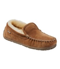 LLBean Men's Wicked Good Slippers, Venetian, Color: Brown, Width: Medium D