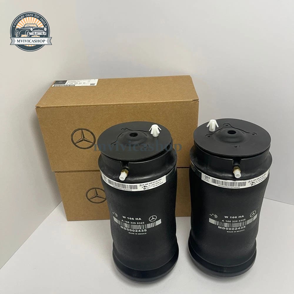 2X Rear Air Bag Suspension Springs 1663200325 for GL350 GL450 GL550 ML450 GLS450