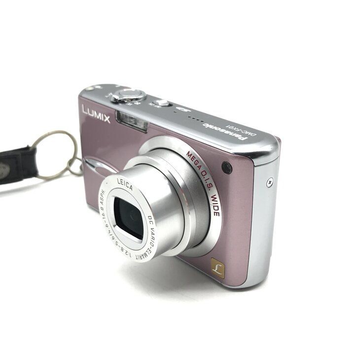 Panasonic LUMIX DMC-FX01 Pink Compact Digital Camera with