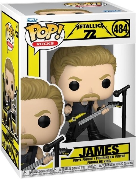 Gadget - Metallica: Funko Pop! Rocks - James (Vinyl Figure 484) -D- Funko-image