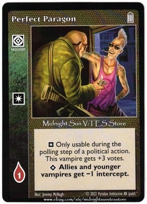 Perfect Paragon Keepers of Tradition 2022 BCP V:TES VTES Vampire CCG