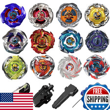 Cxdhzlx Battling Spinning Tops 12 Set Burst Stadium Dual Launchers Kids Age 8 