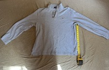 Polo Ralph Lauren quarter zip sweater blue men  s L Y2K prep old money