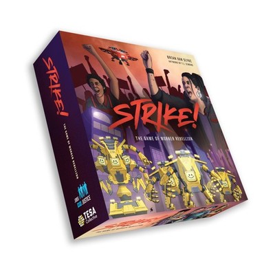 Tesa Collective Board Game Strike! The Game of Worker Rebellion Box VG/NM