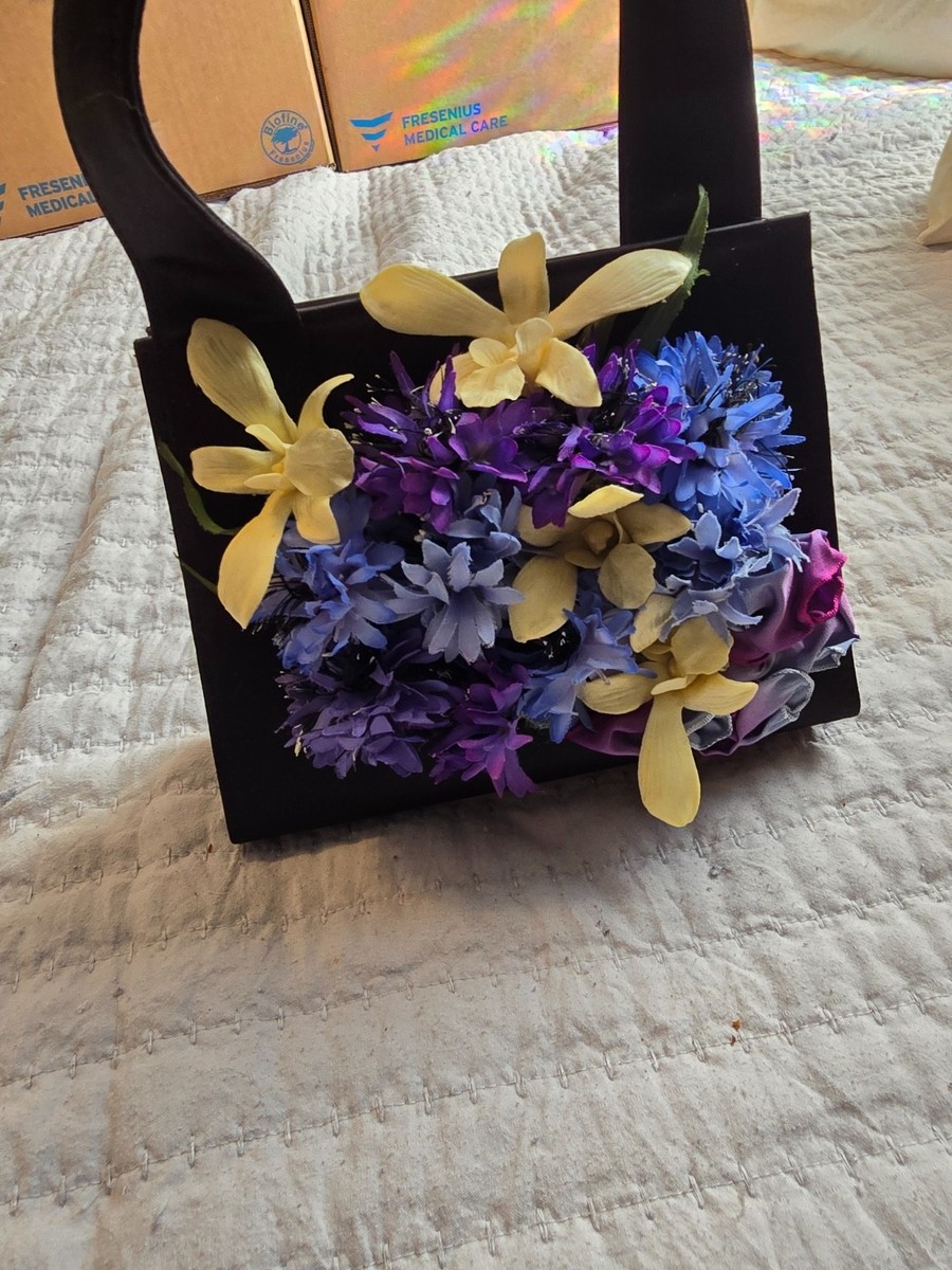 Mary Norton "Moo Roo" Floral Evening Bag (Signed 2001)