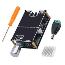 ZK-1001B Bluetooth 5.1 Audio Amplifier Board with 100W Mono,DC 7-24V Mini Aud...