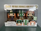 Funko Pop! Harry Potter Ginny Fred George Weasly 3 Pack 2019 Spring Box Damage