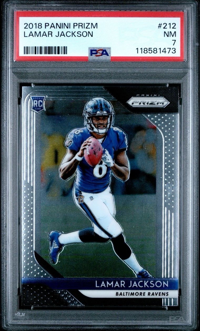 2018 Panini Prizm - Rookie Lamar Jackson #212 (RC)