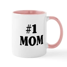CafePress #1 MOM Mug 11 oz Ceramic Mug (636633477)