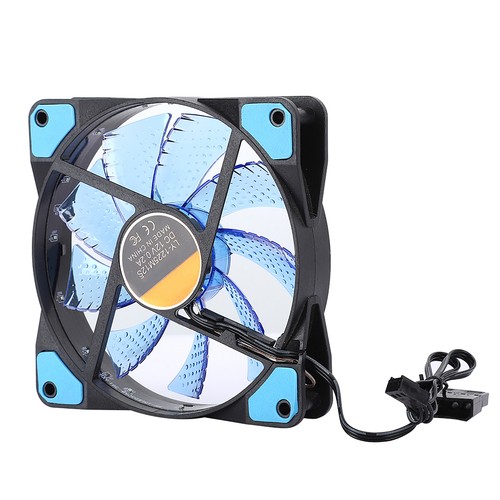 Gehäusekühlung 3Pin/4Pin PC Gehäuselüfter 1200RPM RGB LED Computer Lüfter UTS - Bild 10 von 14
