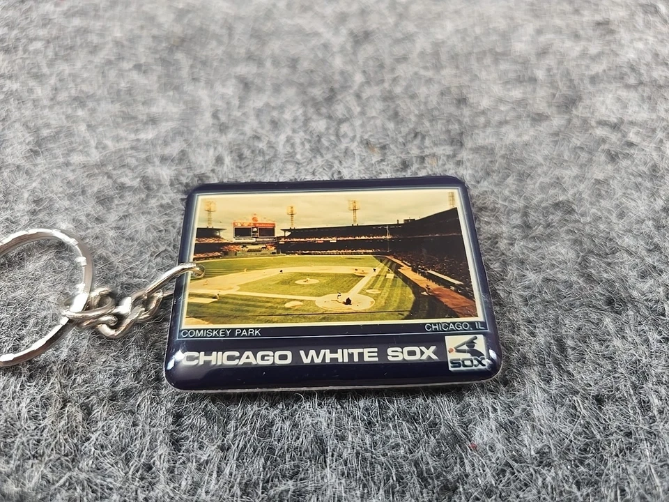 Comiskey Park Keychain Chicago White Sox Baseball MLB Rectanlge - Image 2 of 4