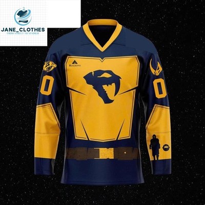 Personalized Nashville Predators Star Wa.rs Night 2025 Hockey Shirt Fan Gear