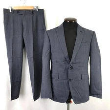 SUIT SELECT Suit Set Up [Top&Bottom A4/ ML/Navy Stripe] Single Jacket Pants
