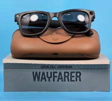 Ray-Ban Meta Wayfarer RW4006 (Gen 1), Matte Black / Gradient Graphite Polar