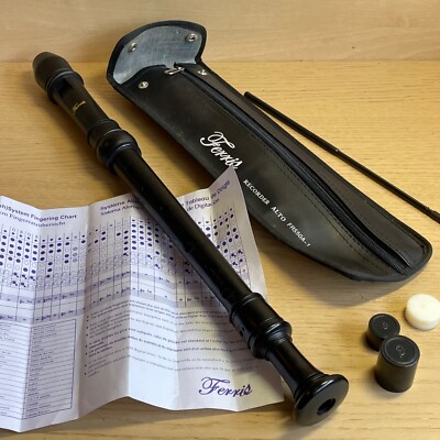 Ferris Alt Alt Altblockflöte FR550A-1 ungewöhnliche Griffweise - deutsch? 