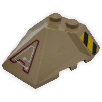 Lego Wedge 4x4 Pyramid Center Exo Force 47757pb07L 47757 7711 Sentry Ersatzteil