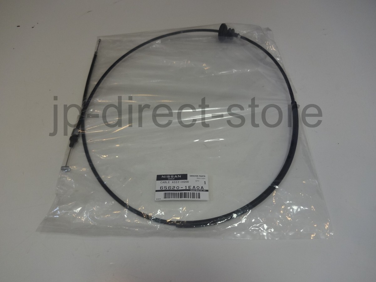 Genuine Nissan Z34 370Z Cable Assy-Hood Lock 65620-1EA0A OEM | eBay
