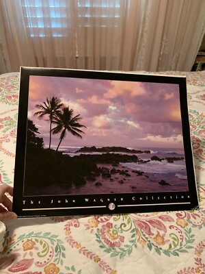  Vintage The John Wagner Collection SEASCAPE LITHO ART PRINT 16'' X 20''