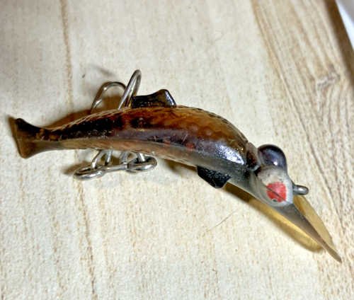 Vintage Lucky Lady Fishing Lure, Fishing International bUG eYED - Picture 2 of 5