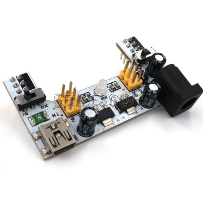 2PCS MB102 Mini USB Breadboard Power Supply Module DC 7-12V For Arduino-