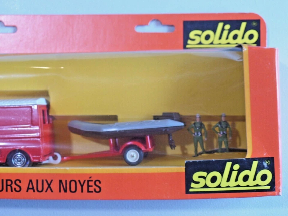 Solido Toner Gam Citroen C35 No. 371 Secours Aux Noyes Truck Boat Trailer Guys - Image 2 of 4
