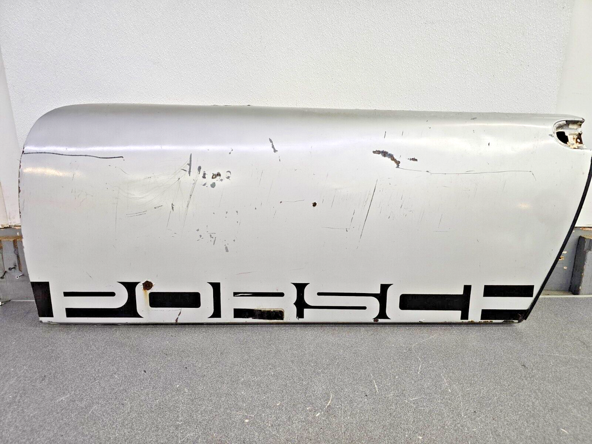 USED ORIGINAL GENUINE PORSCHE 914 914-6 DRIVERS DOOR BARE SHELL