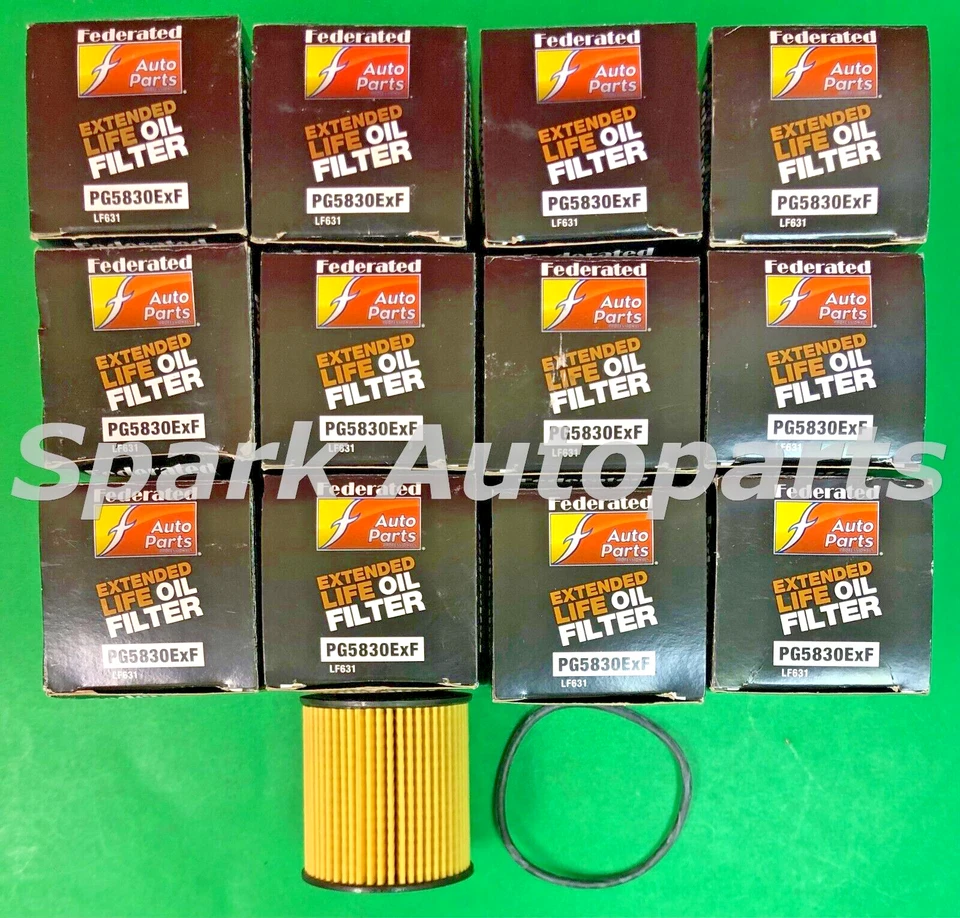Nuevo Estuche de 12 Filtro de Aceite Sintético Motor FEDERADO PG5830EXF Para MINI, CH10066 Foto 2 de 3