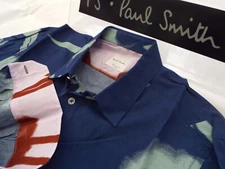 PAUL SMITH Mens Shirt 🌍 Size L (CHEST 42") 🌎 RRP £165+📮 MAINLINE FUNKY FLORAL