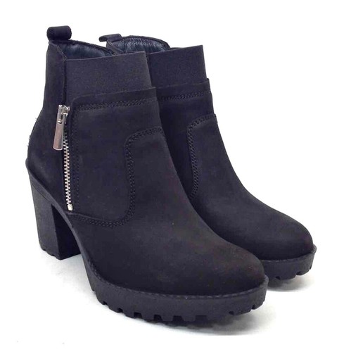 Igi&co Zapatos Mujer Botín Bajo Botines Botas Piel Ante Talón Plataforma - Imagen 13 de 14