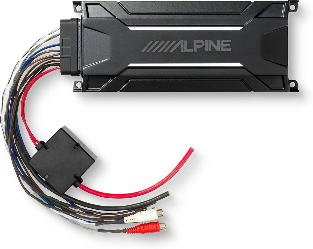 Компактный всепогодный усилитель Alpine KTA-30MW мощностью 300 Вт x 1 77390₽