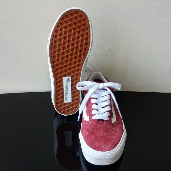 Vans Men's Old Skool Pig Suede Sneaker in Special Color