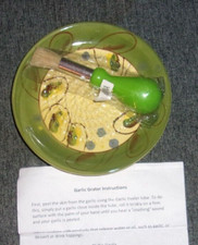 The Grater Plater All in One Ginger Garlic Spice Grater Plate Grater Plater