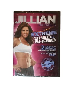 jillian michaels extreme shed and shred dvd fitness