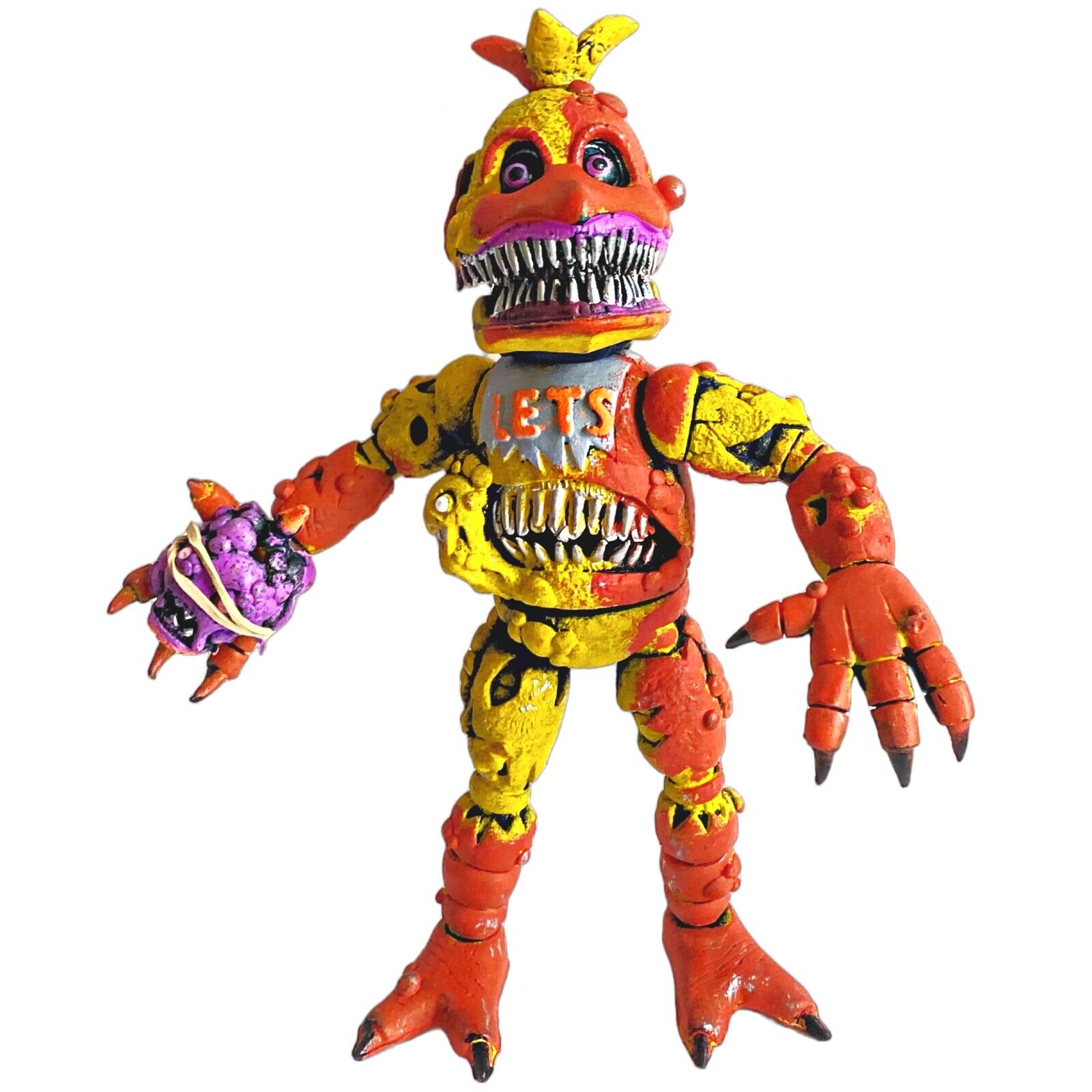 FNAF Five Nights At Freddy´s Chica 8 Animatronics mexican toy action figure