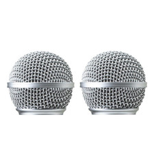 Microphone Grille Replacement Metal Windscreen For Shure Vocal Mics SM58 RK143G
