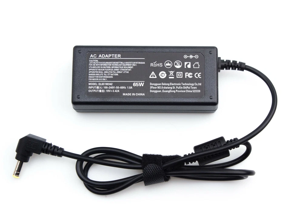 Adaptador de corriente 65W 19V 3.42A para Asus PA-1650-66 ADP-65DW ADP-65HB BB ADP-65JH BB Foto 3 de 4