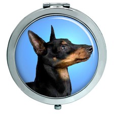 English Toy Terrier (Black & Tan) Compact Mirror