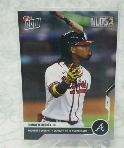 2020 Topps Now 369 Ronald Acuña Jr.