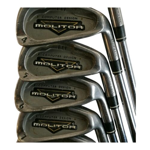 Spalding Molitor computer design X6 oversize Golf Clubs Set 3 4 5 6 7 8 Iron - Picture 7 of 15