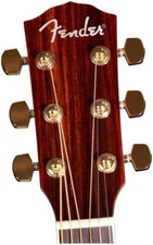 MusicianAtHeart SLOTTED BONE NUT for FENDER Acoustic Guitar Real Bone USA Ship