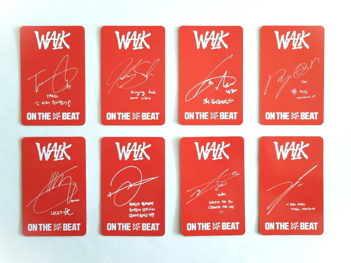 NCT127 NCT 127 The 6th album WALK Album Official Photocard Podcast