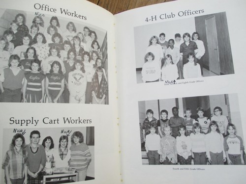 Coopertown, TN Middle School 1987 Yearbook, The Eagle, Year Book Junior High - Picture 4 of 11