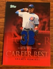 2009 Topps Series 1 Career Best Jersey Relic CBRAR Aramis  Ramirez Free Shipping