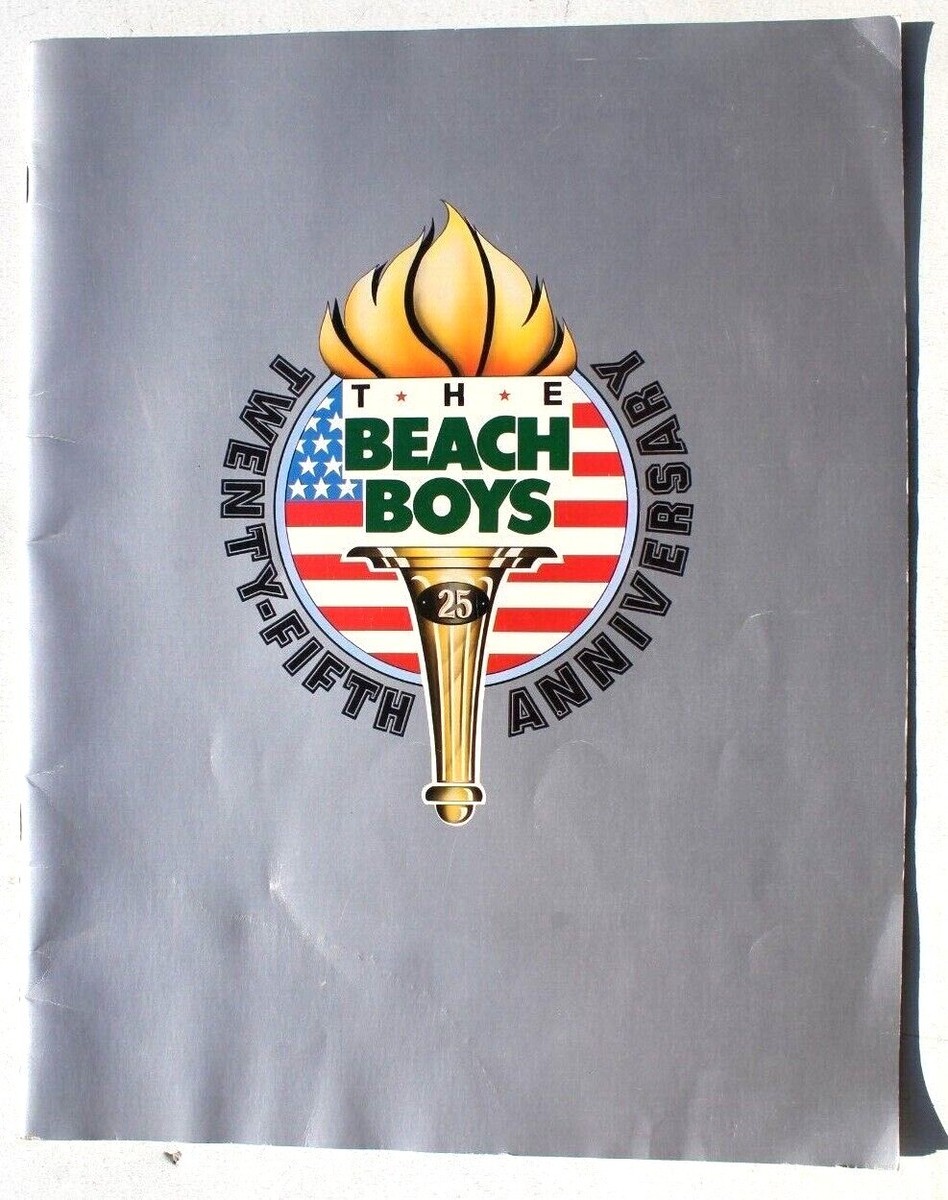 Vintage The Beach Boys 25th Anniversary Concert PROGRAM Book