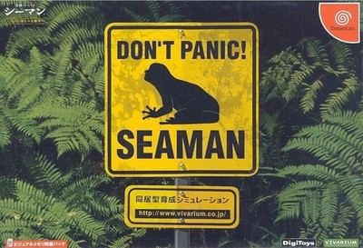 SEGA Dreamcast Spiel - Seaman + Mic JAP mit OVP
