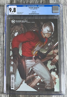 Suicide Squad #1 Gerard Parel Variant Cover Edition 2021 CGC 9.8 DC Comics 