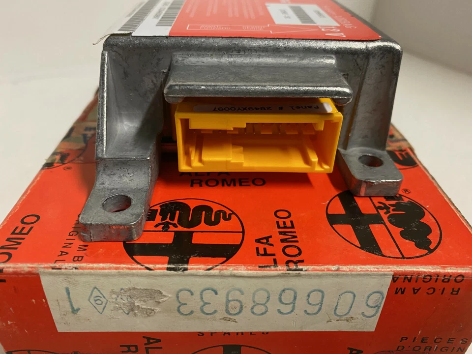 CENTRALINA SENSORE 12V AIRBAG ALFA ROMEO 166 1998-07 ORIGINALE 60668933 TRW  - Immagine 3 di 3