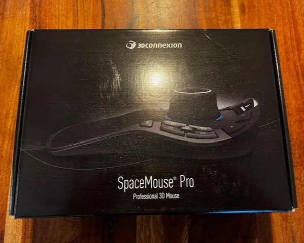 3Dconnexion SpaceMouse Pro 3D-Maus - Schwarz (3DX-700040)